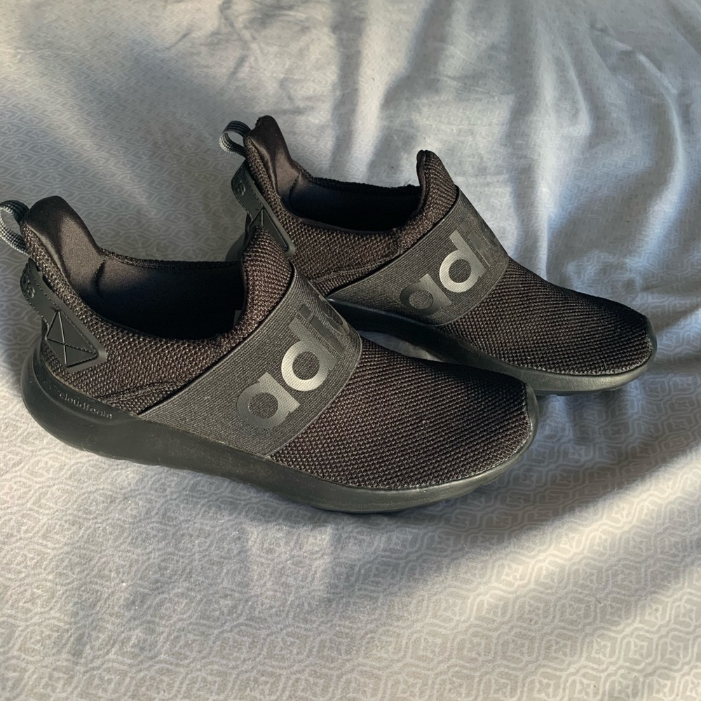 Adidas Women’s Black Sneakers - WORN ONCE! Sz 8.5